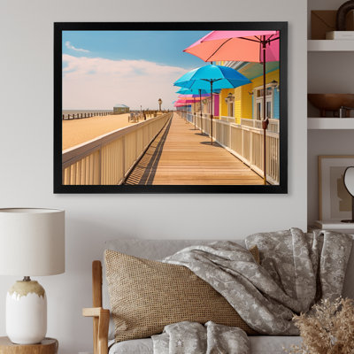 Beachside Relaxation, reproduction d'art sur toile