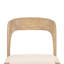 Chaise d'appoint en chêne massif 32,5 "H Hamish (ensemble de 2)-1850468344