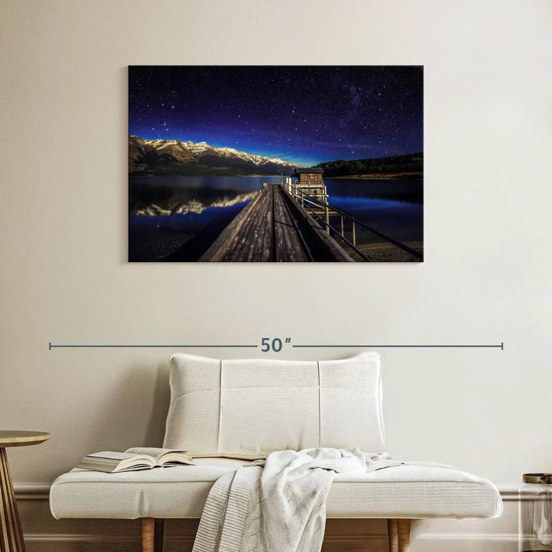 Alvord Starry Night Bridge, 26" H x 39" W