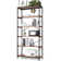 Gianantonio 70.9" x 31.5" Shelving Unit Rustic Industrial Large Bookshelf for Home Décor Display
