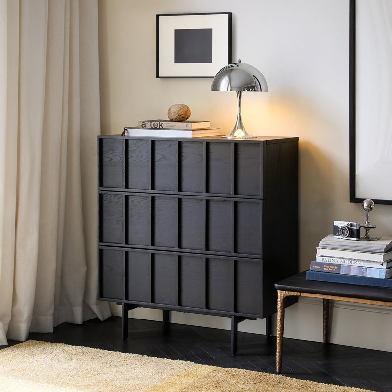 Buffet Retro Bone Line, Black