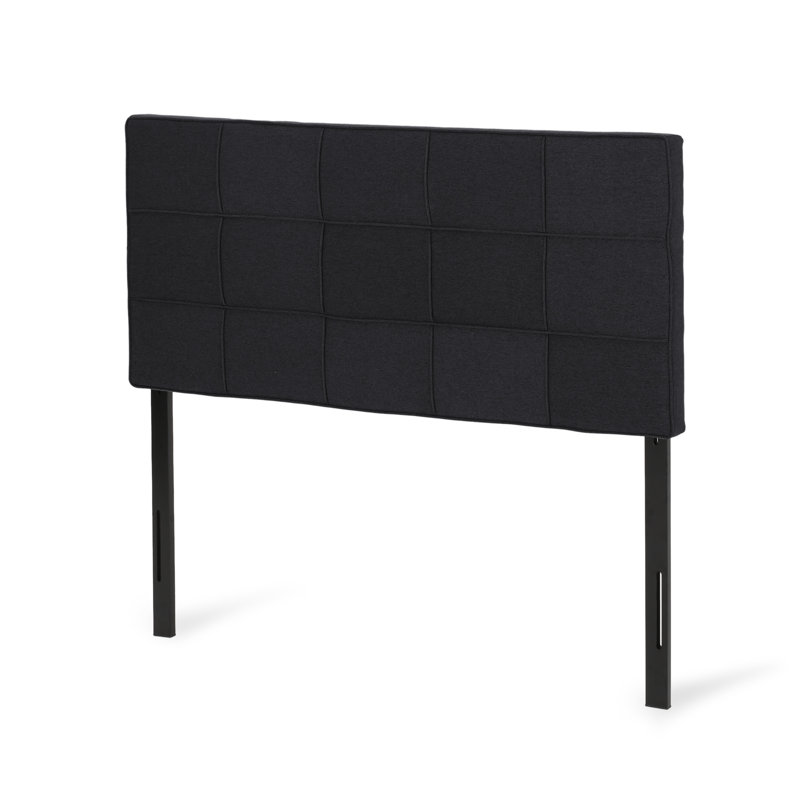 Irick Upholstered Headboard, Full/Queen, Black