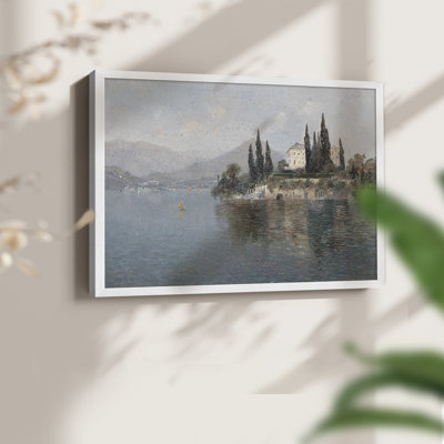 Paysages rétro-Dxviii - reproduction encadrée - réversible