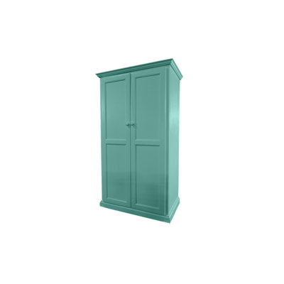 Breeda Solid Wood Armoire Desk