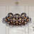 Newtown 19-Light 30" Dimmable Modern Cluster Glass Bubble Chandelier