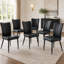 Chaise d'appoint rembourrée en similicuir-130123158-130123159
