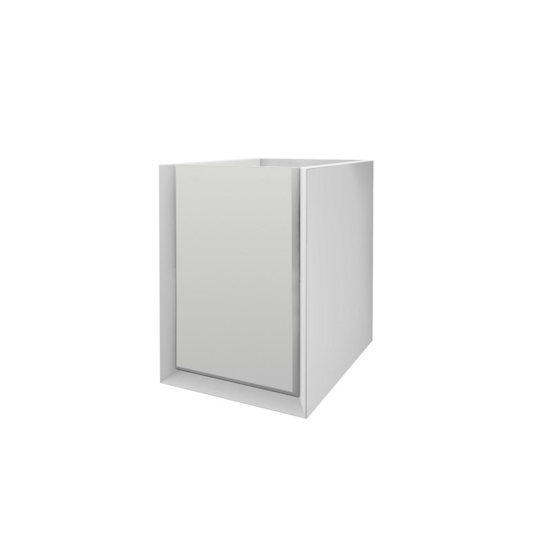 Walbrook 13.8'' Single Bathroom Vanity Base Only, Matte White