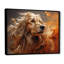 Chien, chien afghan, air sur toile-1836933530-1866451966