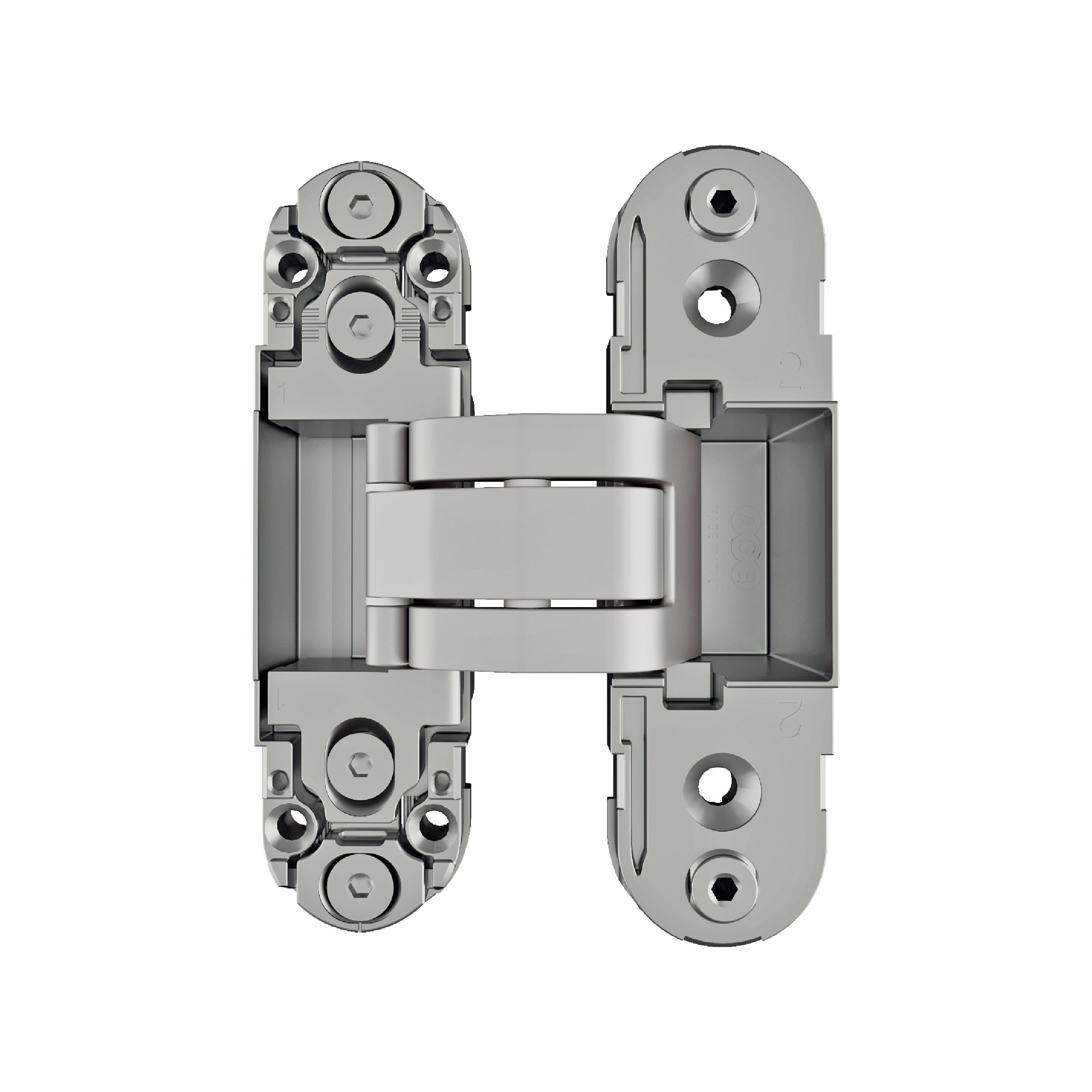 4.6 H x 1.2 W Invisible/Concealed Door Hinge
