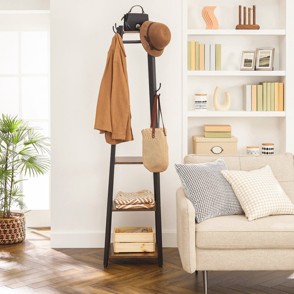 Williston Forge Steel Freestanding 8 - Hook Coat Stand | Wayfair.co.uk