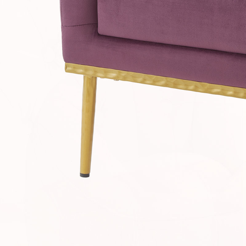 Fauteuil d'appoint Modern, Mauve