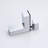 Keyshia Bathroom Glass Shelf Tempered Glass Rectangular Extra Wall Mount (Set of 2)-336352913-339567175
