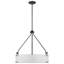 Luminaire suspendu tambour 4 lumières Arthuree-1405451317-1405451316