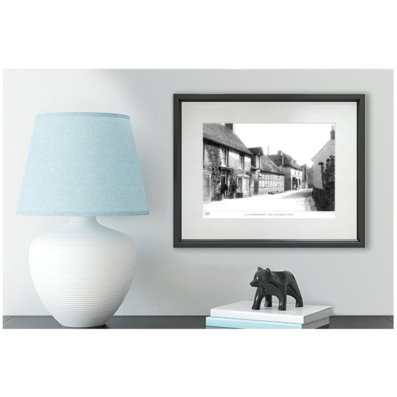 Littlebourne, The Village C1903 by Francis Frith - Single Picture Frame Print, 60cm H x 80cm W x 2.3cm D