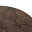 Ridge Outdoor Coffee Table-Stained Saddle Brown