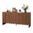 29.53" Tall - 4 Door Accent Cabinet-1402160366