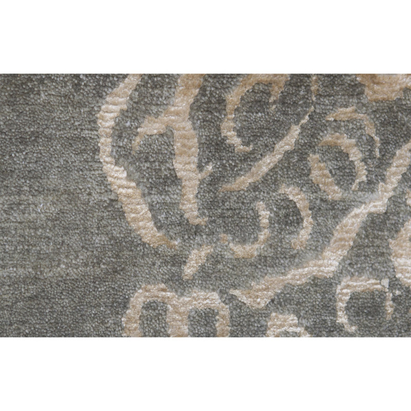 Wool Floral Area Rug