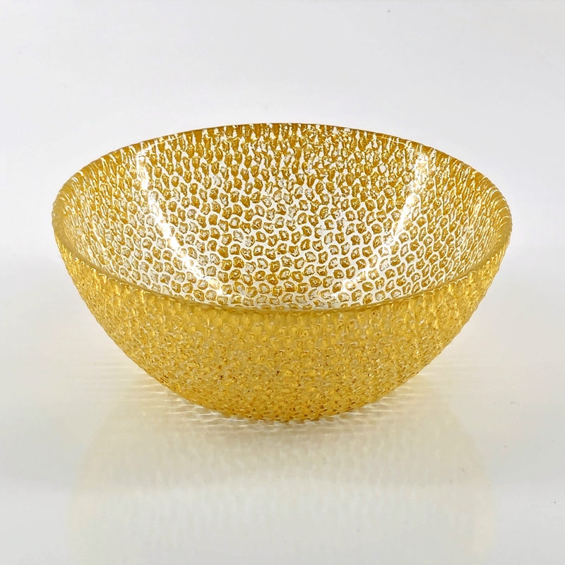 Ensemble de 4 bols en verre doré Ocer, Or