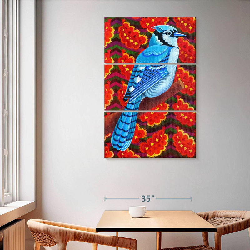 Brampt Blue Jay Sanctuary, 65" H x 42" W