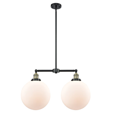 2 - Light Kitchen Island Pendant