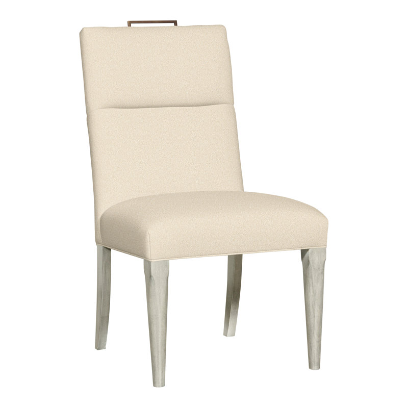 Thom Filicia Home Fabric Tight Back Side Chair, Kimoni Natural, Navajo