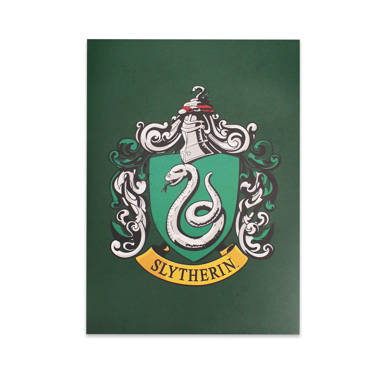 Harry potter Slytherin A5 Flexi Notebook Green