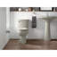 Cimarron® 26.81" Vitreous China U-Shape Pedestal Bathroom Sink with Overflow-10940878-19195629