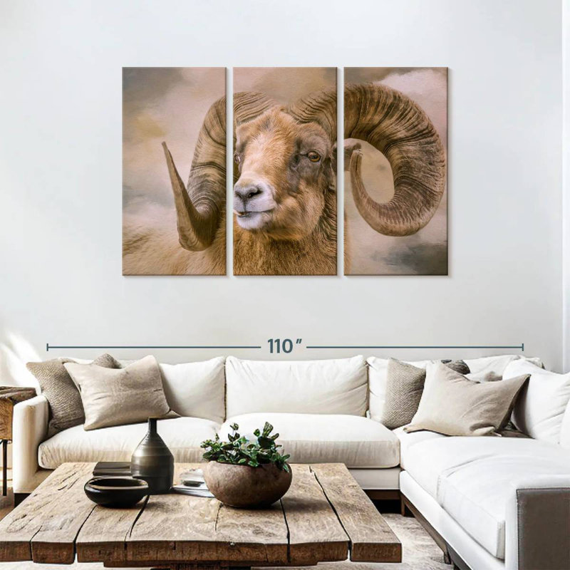 Brampt Mountain Dweller, 48" H x 74" W