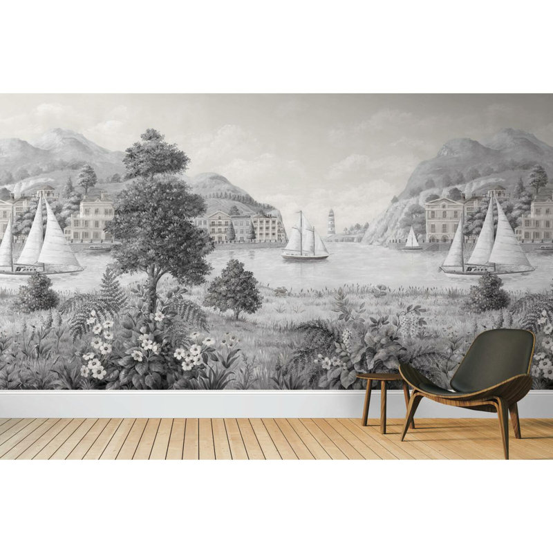 Panneau mural 6 panneaux L 10,2 po x l 151,5 po, Gris