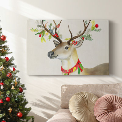 Christmas Holiday Arts - Toile tendue avec châssis