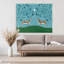 «Gazelles Greeting Symmetry», conception par Susan Henke-910605149