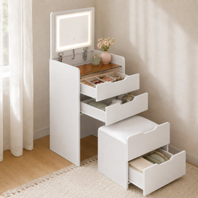 18.9'' Wall Mounted Bathroom Vanity Base Only