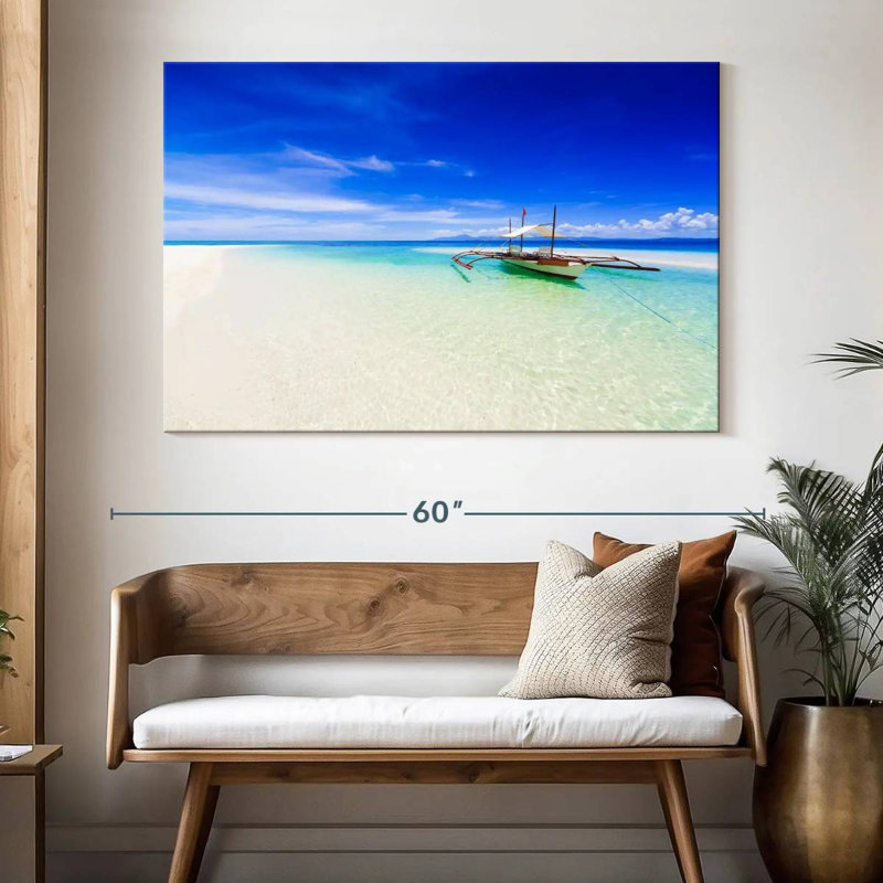 Mehar Philippine Beach Boat, 34" H x 51" W