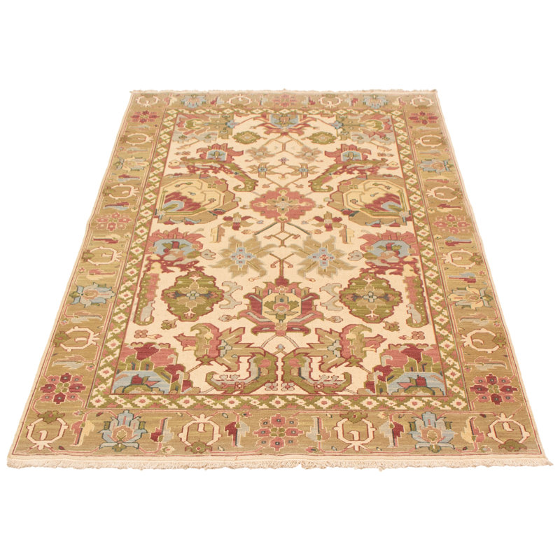 Ruby-Rae One-of-a-Kind 5'10" X 8'10" New Age Wool Area Rug in
