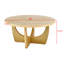 Table basse ronde de 36 po (y compris la table basse, sans les chaises)-1479357204