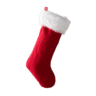 Chaussette de Noël en tricot