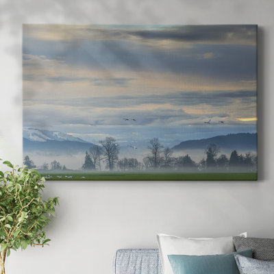 Misty Horizon-Gallery Wrapped Canvas