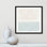 «Ocean Tides II - Square Vesrion Print» par Natalie Carpentieri