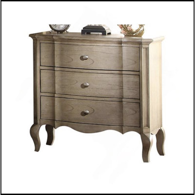 Chelmsford Antique Taupe Finish Nightstand