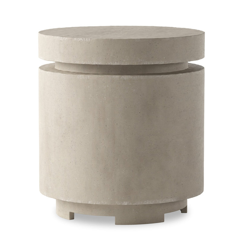 Enceinte de propane en béton pour rangement de propane H 22 po x l 20 po Jolin, Béton naturel