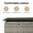  Patio Sofa Set Light Gray