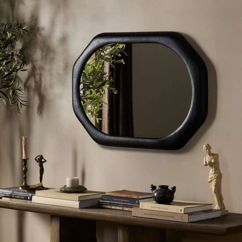 Brystol Wall Mirror-Black Antique