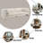Jaeda Beige Boucle Sofa