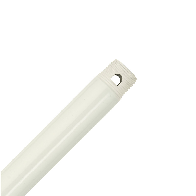 Original Ceiling Fan Downrod, 12" H x 0.75" W x 0.75" D, White
