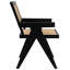 Chaise avec accoudoirs en bois massif Jude-48146673