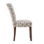 Chaise rembourrée en bois massif Lancaster-15849704