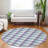 Nahlia Purple Washable Indoor-Outdoor Rug - -2143562171