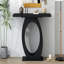 Console moderne Mirod, base en forme d'œuf pour le salon - standard-129911525-129911522-129911526