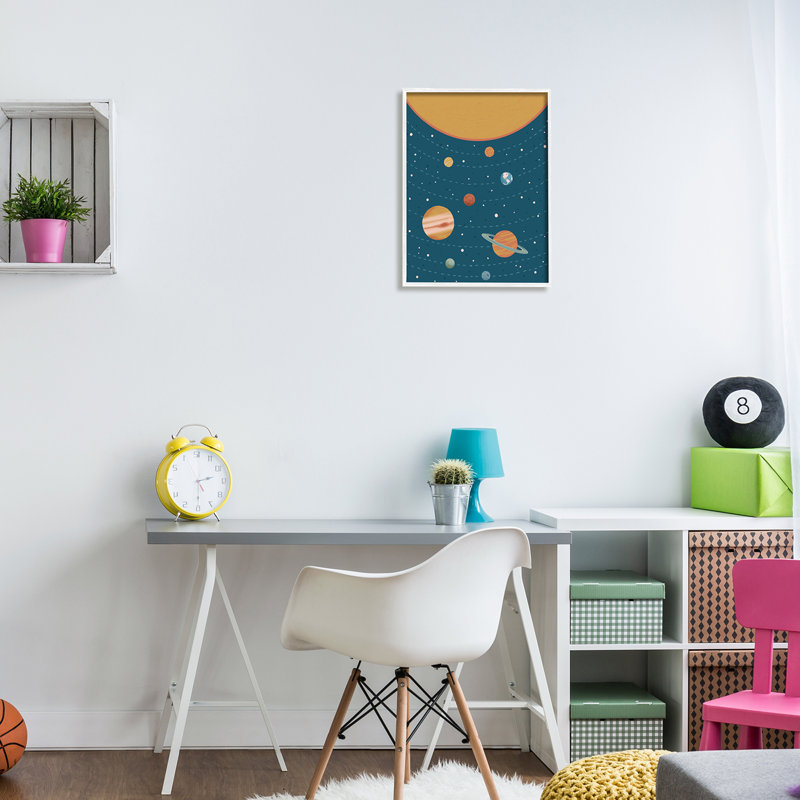 Art mural sur toile tendue XXL par Solar Mcbenzie, H 16 po x l 20 po, Giclée encadrée blanc bord de mer