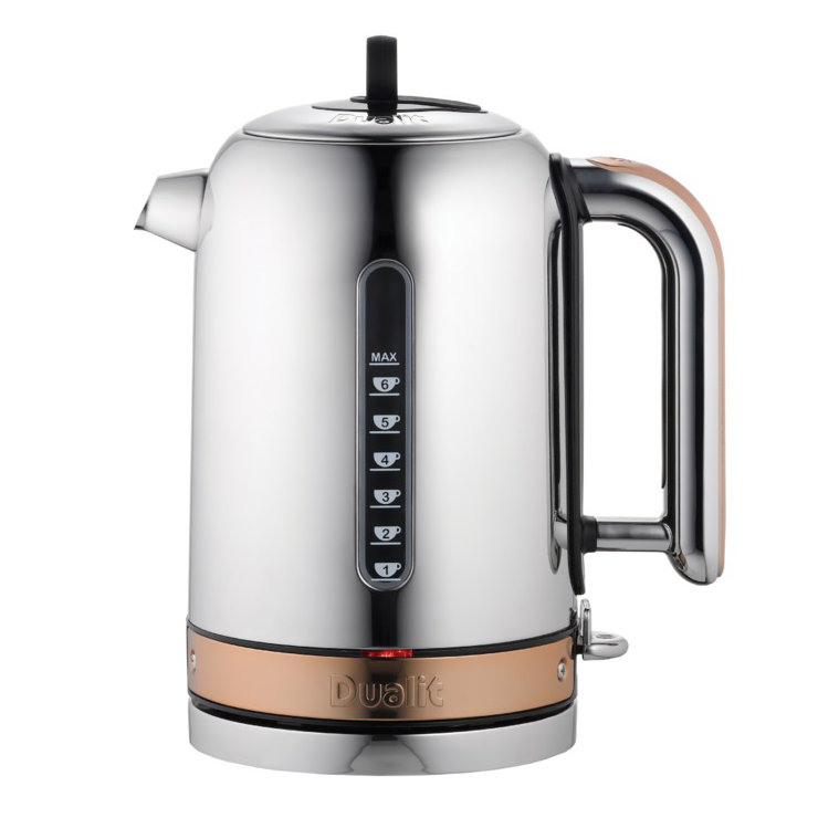 Dualit Classic Electric Kettle | 1.7L Capacity, Copper